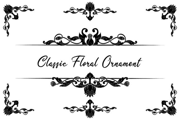 Classic Vintage Wedding Vector Ornaments: A Timeless Design Element for Modern Creators