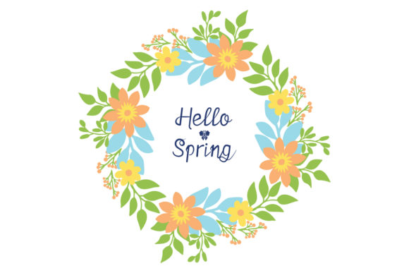 Cute Hello Spring Invitation Card Design: A Fresh Approach to Creative Communication