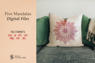 Five Mandala Cut Files