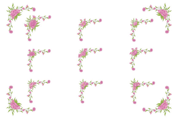 Floral Classic Vintage Vector Ornaments