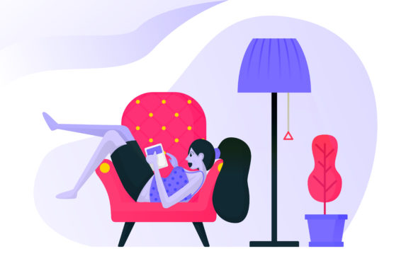 Landing Page of Reading a Book: A Visual Concept for Engagement and Relaxation