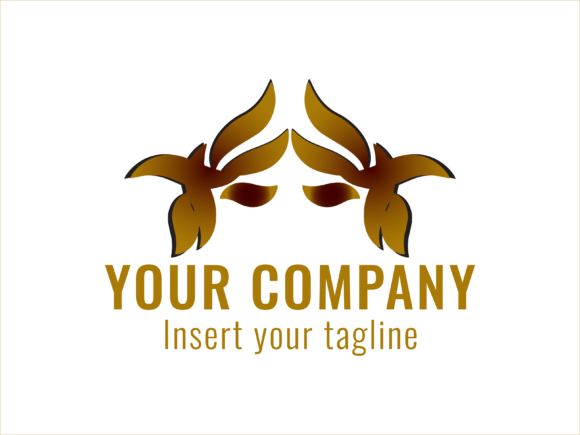 Logo Gold Human Face Ornaments: Elevating Brand Identity with Luxury and Modern Design