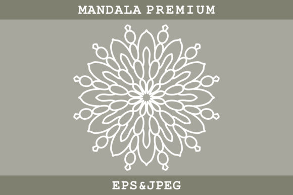 Mandala Ornament Graphic: A Versatile Design for Creativity and Craft