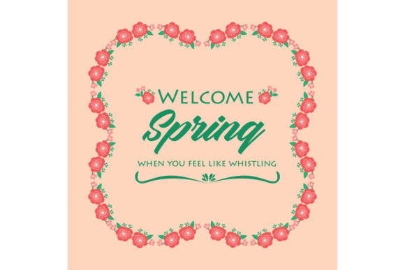 Modern Welcome Spring Wallpaper Design: A Fresh Approach to Creative Expression and Branding
