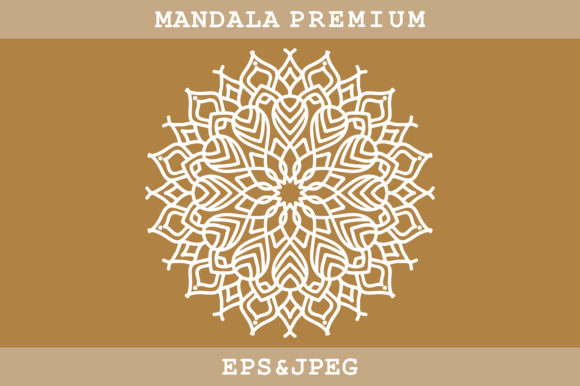 Ornament Mandala Logo Icon: A Versatile Design for Creative Projects