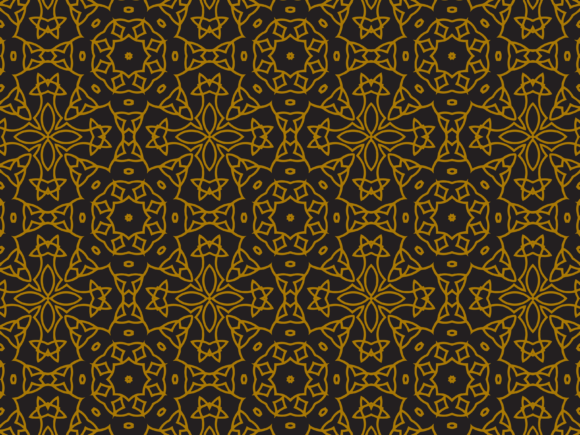 Pattern Gold Abstract Ornament: A Modern Approach to Decorative Design