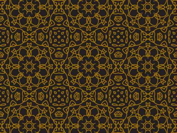 Pattern Gold Flower Texture: A Versatile Element in Modern Design