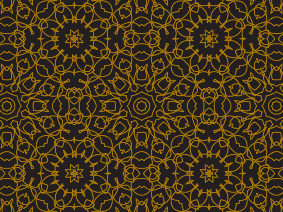 Pattern Gold Luxury Abstract Stars: A Versatile Design Element for Modern Creativity