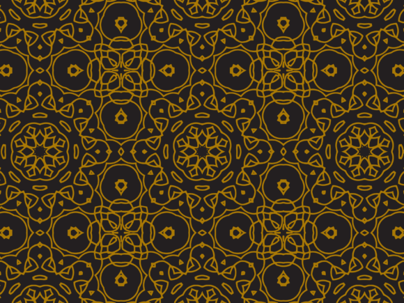 Pattern Gold Luxury Ornaments: Elevate Your Design Projects