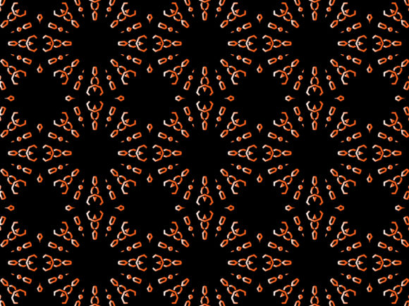 Seamless Pattern Black Orange: A Versatile Design Asset for Creative and Professional Workflows