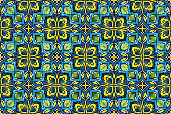 Seamless Pattern Colorful Ornamental: A Modern Design Element for Creativity and Functionality