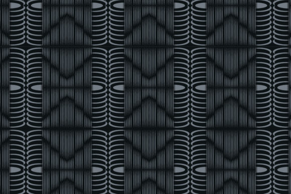 Silver Oval Square Pattern Line: A Modern Fusion of Geometry and Art