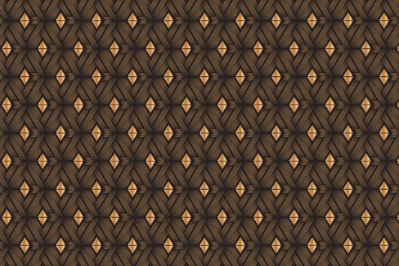 Triangle Line Pattern Gold Black: A Strategic Design Element for Modern Creativity