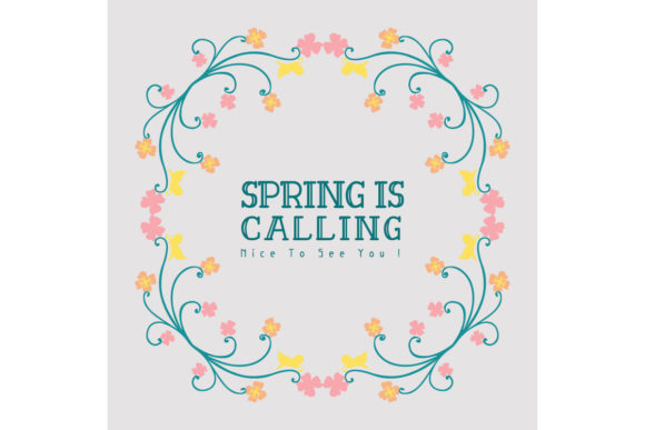 Unique Spring Calling Poster Design: A Blend of Tradition and Modern Creativity