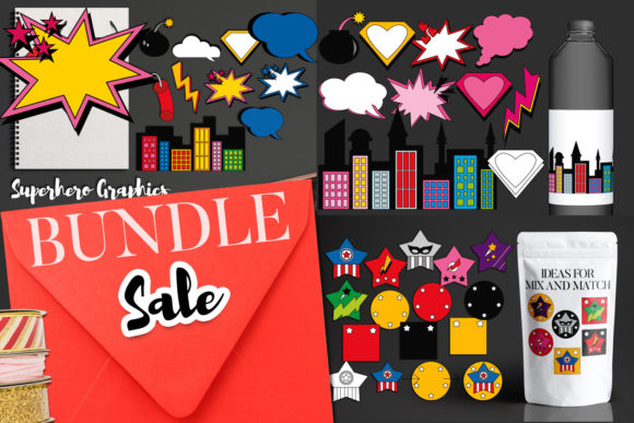Unlocking Creativity with the Superhero Comic Bundle: A Must-Have for Designers and Entrepreneurs