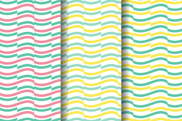 Wave Pastel Zig Zag Pattern: A Strategic Design Element for Modern Visual Communication